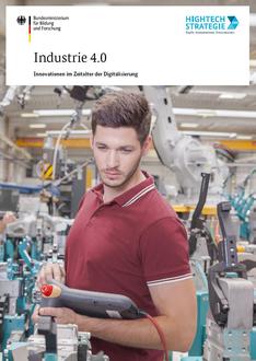 Titelbild BMBF-Broschüre "Industrie 4.0"