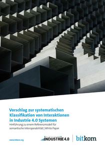 Cover von  "Vorschlag zur systematischen Klassifikation von Interaktionen in Industrie 4.0 Systemen"