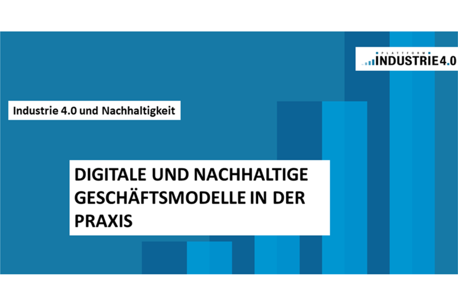 Cover "Digitale und nachhaltige Geschäftsmodelle in der Praxis"
