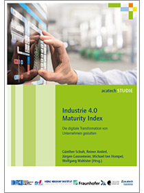 Cover der Publikation "Industrie 4.0 Maturity Index"