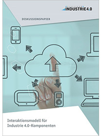 Cover der Publikation "Interaktionsmodell für Industrie 4.0-Komponenten"