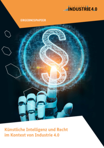 Cover der Publikation "Künstliche Intelligenz und Recht in Kontext der Industrie 4.0"