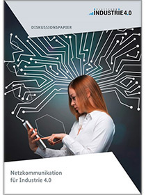 Cover der Publikation "Netzkommunikation für Industrie 4.0"