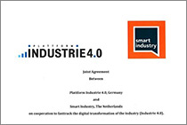 Kooperation von Industrie 4.0 und Smart Industry Program, Niederlande.