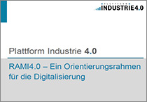 Cover der Publikation "Referenzarchitekturmodell Industrie 4.0 (RAMI 4.0) - Eine Einführung"