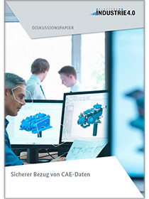 Cover der Publikation "Sicherer Bezug von CAE-Daten"