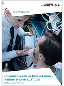 Cover der Publikation "Engineering smarter Produkte und Services Plattform Industrie 4.0"