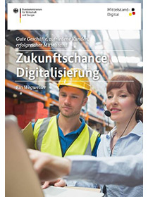 Cover der Publikation "Zukunftschance Digitalisierung - ein Wegweiser"