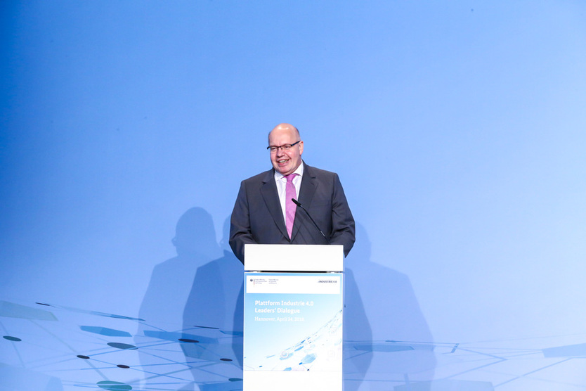 Wirtschaftsminister Altmaier auf dem Leaders' Dialogue 2018