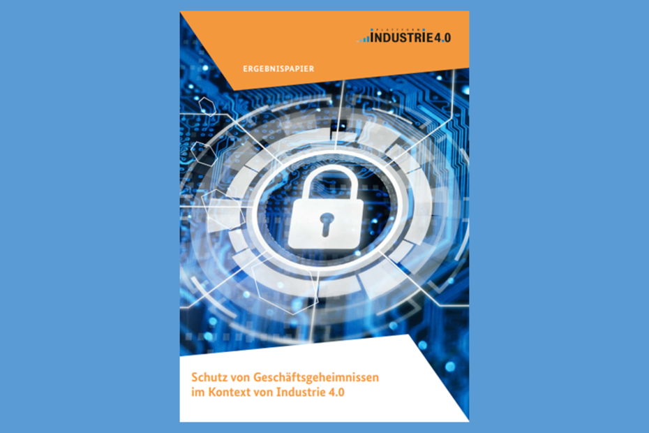 Cover Schutz von Geschäftsgeheimnissen im Kontext von Industrie 4.0