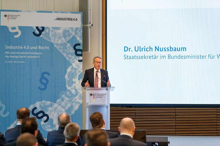 Grußwort von Dr. Ulrich Nussbaum, Staatssekretär im Bundesministerium für Wirtschaft und Energie