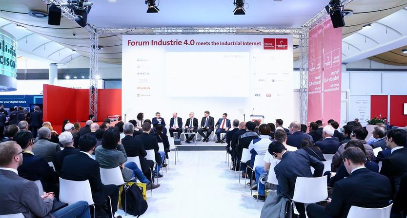 Das Forum Industrie 4.0 auf der Hannover Messe
