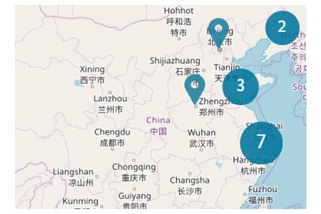 Ausschnitt der Industrie 4.0 Landkarte für China