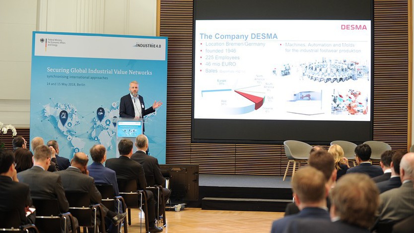 Christian Decker, CEO DESMA GmbH presenting is use case