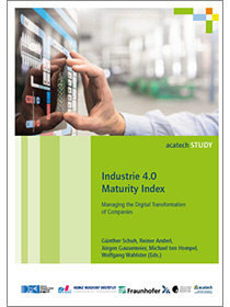 Cover of the publication "Industrie 4.0 Maturity Index"