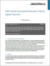 Cover MCP- Mobil Controlled Production / 5G for Digital Factories