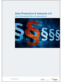 Cover of the publication "Data Protection & Industrie 4.0"