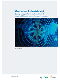 Cover of the publication "Guideline Industrie 4.0"